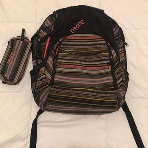 Dakine matching backpack and pencil bag.